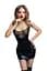 Мини-платье Glossy Rimma wetlook S (черный) - миниатюра 3