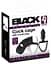 Пояс вірності для чоловіків Black Velvets Cock Cage With a Butt Plug 11.5 см чорний - мініатюра 7