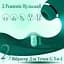 Багатофункціональний силіконовий вібратор 3-в-1 для клітора та точки G з імітацією лизання 20 режимів зелений - мініатюра 4