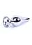 Анальна пробка B-Series HeavyFun Jewellery Silver Plug 9.5 см (прозорий) - мініатюра 11