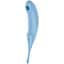 Вакуумний стимулятор клітора з вібрацією Satisfyer Twirling Pro блакитний - мініатюра 1