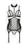 Корсет с открытой грудью Passion DOMINICA CORSet XXL/XXXL beige пажи для чулок стринги - миниатюра 3