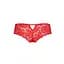 Трусики-бразилиана из цветочного кружева Raja Thong red - Passion L/XL - миниатюра 6