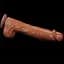 Фаллоимитатор LoveToy Sliding-Skin Dual Layer Dong King Sized 36 см телесный - миниатюра 20