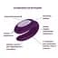 Вібратор для пар Satisfyer Double Joy Violet Satisfyer IG002408; SO3899 90182 - мініатюра 2
