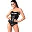 Корсет Noir Handmade F334 Powerwetlook corset - L - мініатюра 4