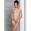 Эротическое боди с рисунком Passion LOVELIA Body white L/XL - миниатюра 3