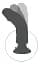 Вібратор King Cock Vibrating Cock With Balls 23 см тілесний - мініатюра 6