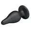 Анальна пробка Pretty Love Sturdy Silicone Anal Plug 15.4 см (чорний) - мініатюра 4