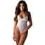 Боди Obsessive Alissium Crotchless XL/2XL белый - миниатюра 1