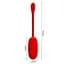 Виброяйцо PRETTY LOVE JULIUS EGG Red 12 function vibrations PRETTY LOVE BI-014653-2 98593 - миниатюра 5