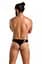 Сексуальні чоловічі стрінги Passion 033 Thong Paul L/XL чорний - мініатюра 3