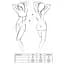 Комплект білизни Passion IMAGINE Set OpenBra black L/XL - мініатюра 5