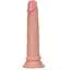 Фалоімітатор Dual-Layered Liquid Silicone Nature Cock 18.5 см тілесний - мініатюра 1