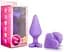 Анальная пробка Blush PLAY WITH ME CANDY HEART FUCK ME PURPLE Blush T330543 90480 - миниатюра 2