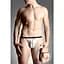 Сексуальні стрінги SoftLine Mens thongs 4497 S-L білий - мініатюра 1