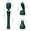 Вібромасажер з насадками Zalo - Kyro Wand Turquoise Green - мініатюра 2