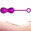 Набір вагінальних кульок Foxshow Kegel Balls Set, 3 шт., фіолетовий - мініатюра 7