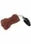 Реалістичний мастурбатор із вібрацією Bangers - Super Wet Tight Twat Vibr Hidden Desire 17032Brown 90708 - мініатюра 2