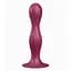 Фалоімітатор Satisfyer Double Ball-R 17.7 см бордовий - мініатюра 1