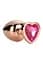 Анальна пробка Gleaming Love Gold Plug L 9.5 см (золотий) - мініатюра 3