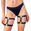Гартеры на ногу из натуральной кожи Art of Sex - Kristina Leg Garters (2 шт), цвет Черный Art of Sex SO6601 96198 - миниатюра 1