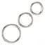 Наборо эрекционных колец Silver Ring - 3 Piece Set - миниатюра 1