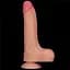 Фаллоимитатор Sliding-Skin Dual Layer Dong 8.5'' 22 см телесный - миниатюра 7