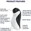 Вакуумный стимулятор с вибрацией Satisfyer Orca - миниатюра 7