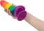 Радужный фаллоимитатор Addiction - JUSTIN - 8" - RAINBOW, 20,3 см, силикон - миниатюра 5