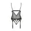Корсет с открытой грудью Passion DIABOLINA CORSet black L/XL - миниатюра 4