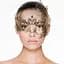 Маска на очі EasyToys Metal Mask Gold золотий - мініатюра 2
