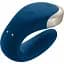 Смарт-вибратор для пар Satisfyer Double Love Luxury Partner Vibrator Blue (SO4929) [104614] - миниатюра 5