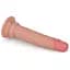 Фалоімітатор Dual-Layered Liquid Silicone Nature Cock 18.5 см тілесний - мініатюра 4