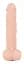Фалоімітатор Nature Skin Large Bendable 29.5 см тілесний - мініатюра 4