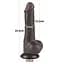 Фаллоимитатор Lovetoy Sliding-Skin Dual Layer Dong 7.5apos;apos; 19.5 см (черный) - миниатюра 17