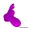 Вібратор на палець Pretty Love Finger Bunny 9.4 см фіолетовий - мініатюра 6