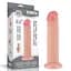 Фалоімітатор Lovetoy Sliding Skin Dual Layer Dong 8" 20 см тілесний - мініатюра 15