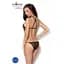 Ажурное боди Passion AZALIA Body black L/XL - миниатюра 2