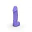 Свічка у вигляді члена Pure Bliss Big Violet 18 см - мініатюра 3