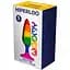Силіконова анальна пробка Wooomy Hiperloo silicone Rainbow Plug S - мініатюра 3
