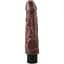 Вибратор Real Touch XXX Vibrating Hard 22.6 см коричневый - миниатюра 1