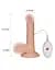 Вібратор Love Toy з кібершкіри з мошонкою та на присоску Toyfa 66-LV1091 88329 - мініатюра 2