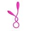 Рожевий гнучкий подвійний вібратор Baile Pretty Love Snaky Vibe USB – Вібратори - мініатюра 5