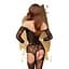 Бодістокінг Penthouse Lingerie Top-Notch XL чорний - мініатюра 2