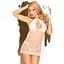 Комплект белья Penthouse Lingerie Libido Boost L/XL белый - миниатюра 1