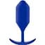Анальна пробка B-Vibe Snug Plug 4, 14 см (синій) - мініатюра 1
