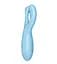 Вібратор для клітора Satisfyer Threesome 4 14 см блакитний - мініатюра 4