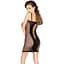 Бодістокінг Passion BS027 black, сукня-сітка на бретелях S/M/L - мініатюра 2