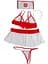 Костюм для ролевых игр Медсестры One Size (S-M) сексуальный ролевой костюм белый - миниатюра 4